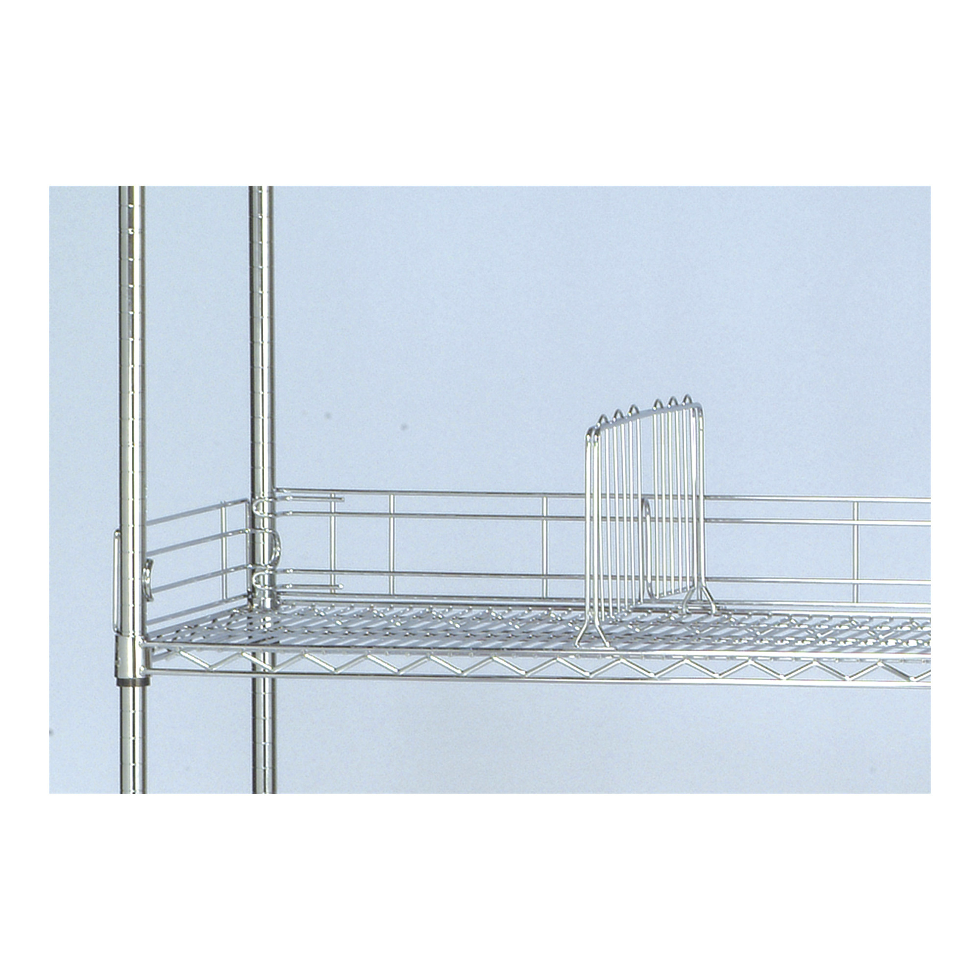 Quantum Side Ledge for Chrome Shelving System, 14in. Deep, Model# SL14